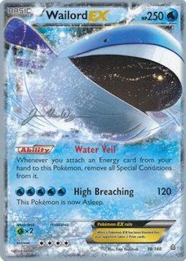Wailord EX (38/160) (HonorStoise - Jacob Van Wagner) [World Championships 2015] | Fandemonia Ltd