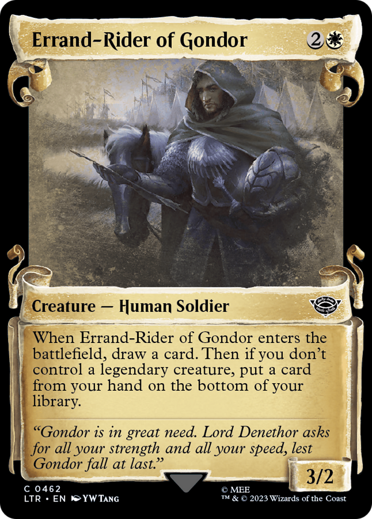 Errand-Rider of Gondor [The Lord of the Rings: Tales of Middle-Earth Showcase Scrolls] | Fandemonia Ltd