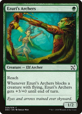 Ezuri's Archers [Duel Decks: Elves vs. Inventors] | Fandemonia Ltd