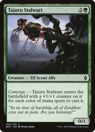 Tajuru Stalwart [Battle for Zendikar] | Fandemonia Ltd