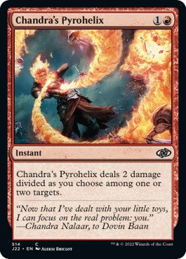 Chandra's Pyrohelix [Jumpstart 2022] | Fandemonia Ltd