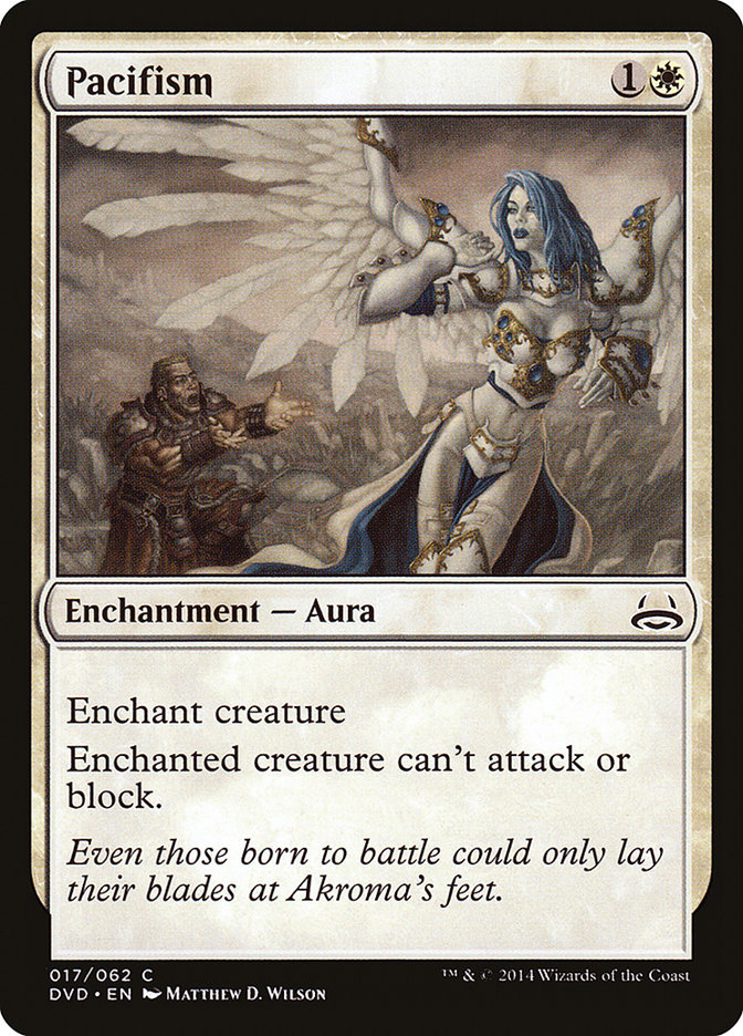 Pacifism (Divine vs. Demonic) [Duel Decks Anthology] | Fandemonia Ltd