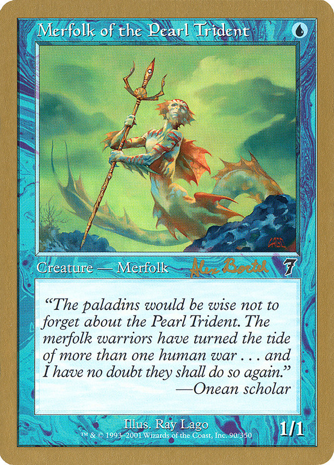 Merfolk of the Pearl Trident (Alex Borteh) [World Championship Decks 2001] | Fandemonia Ltd