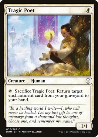 Tragic Poet [Dominaria] | Fandemonia Ltd