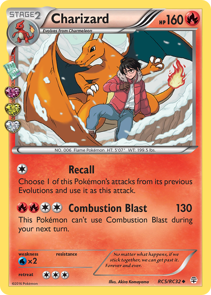 Charizard (RC5/RC32) [XY: Generations] | Fandemonia Ltd