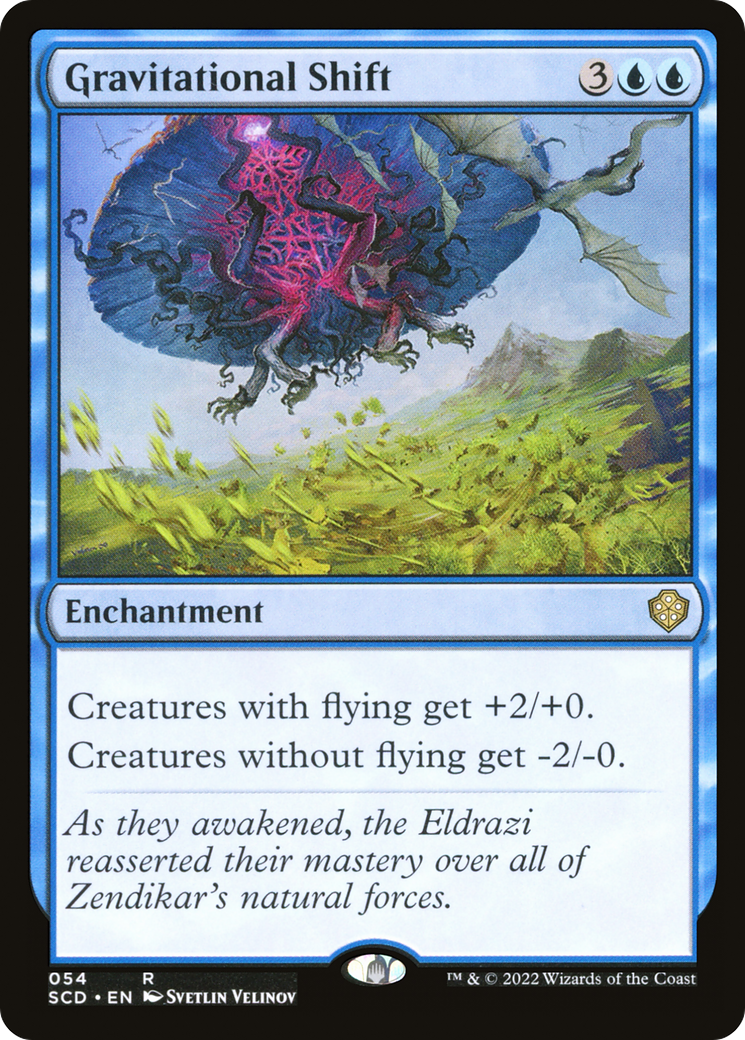 Gravitational Shift [Starter Commander Decks] | Fandemonia Ltd