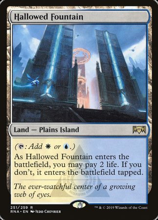 Hallowed Fountain [Ravnica Allegiance] | Fandemonia Ltd