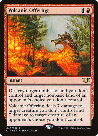Volcanic Offering [Commander 2014] | Fandemonia Ltd