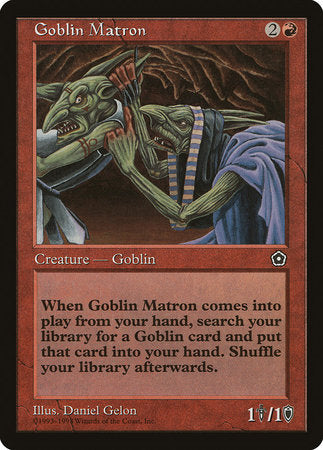 Goblin Matron [Portal Second Age] | Fandemonia Ltd