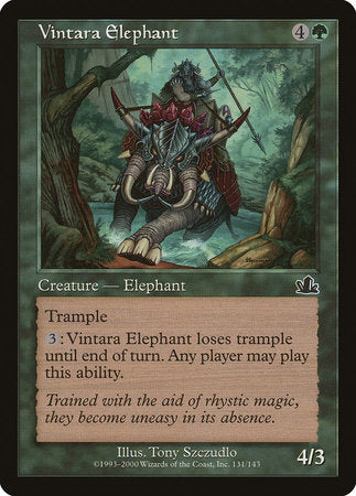 Vintara Elephant [Prophecy] | Fandemonia Ltd