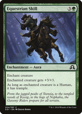 Equestrian Skill [Shadows over Innistrad] | Fandemonia Ltd