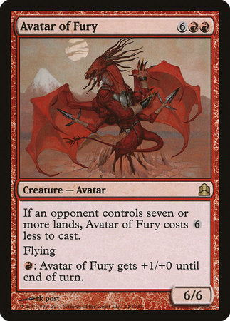 Avatar of Fury [Commander 2011] | Fandemonia Ltd