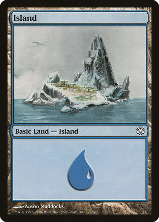 Island (373) [Coldsnap Theme Decks] | Fandemonia Ltd