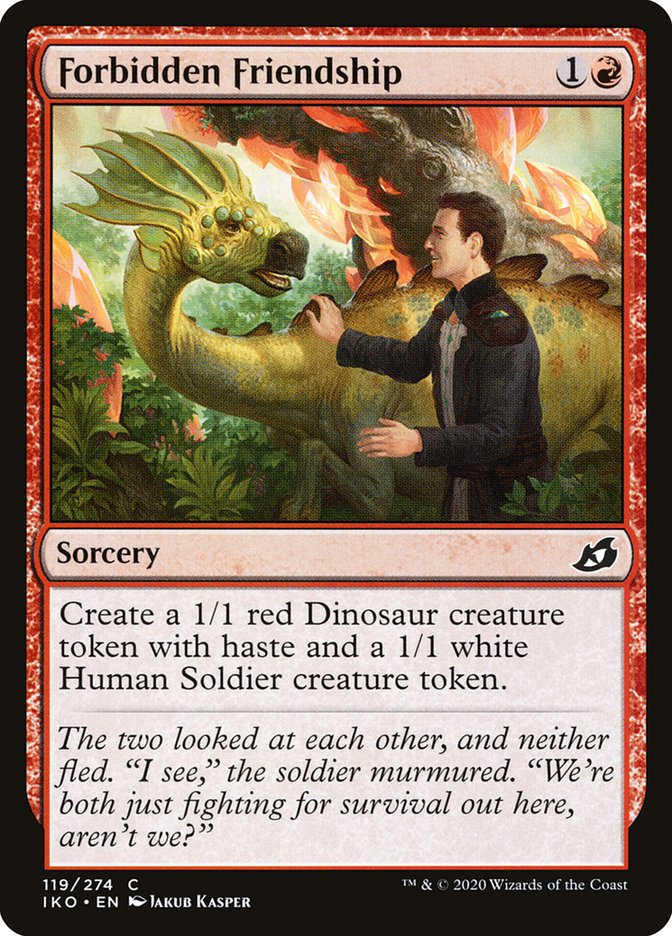 Forbidden Friendship [Ikoria: Lair of Behemoths] | Fandemonia Ltd