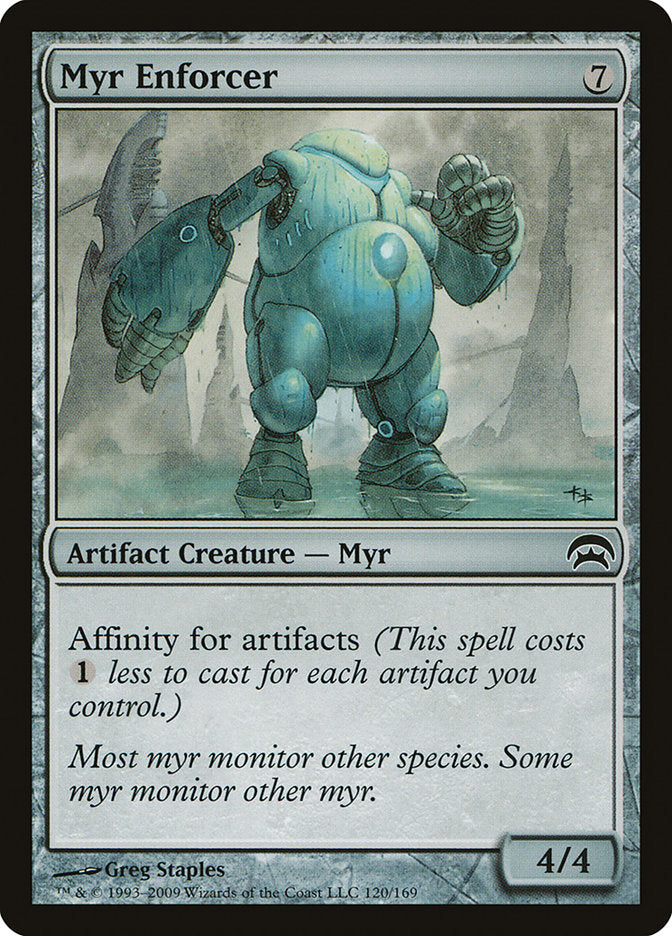 Myr Enforcer [Planechase] | Fandemonia Ltd