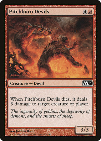 Pitchburn Devils [Magic 2014] | Fandemonia Ltd