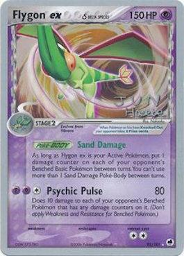 Flygon ex (92/101) (Delta Species) (Flyvees - Jun Hasebe) [World Championships 2007] | Fandemonia Ltd