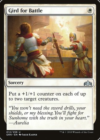Gird for Battle [Guilds of Ravnica] | Fandemonia Ltd