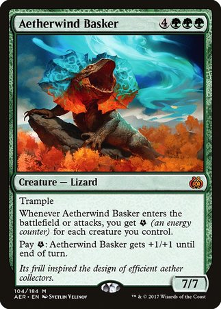 Aetherwind Basker [Aether Revolt] | Fandemonia Ltd