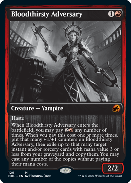Bloodthirsty Adversary [Innistrad: Double Feature] | Fandemonia Ltd