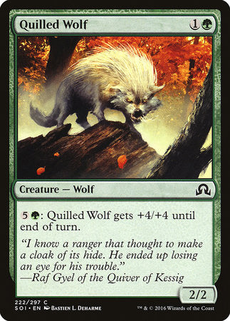Quilled Wolf [Shadows over Innistrad] | Fandemonia Ltd
