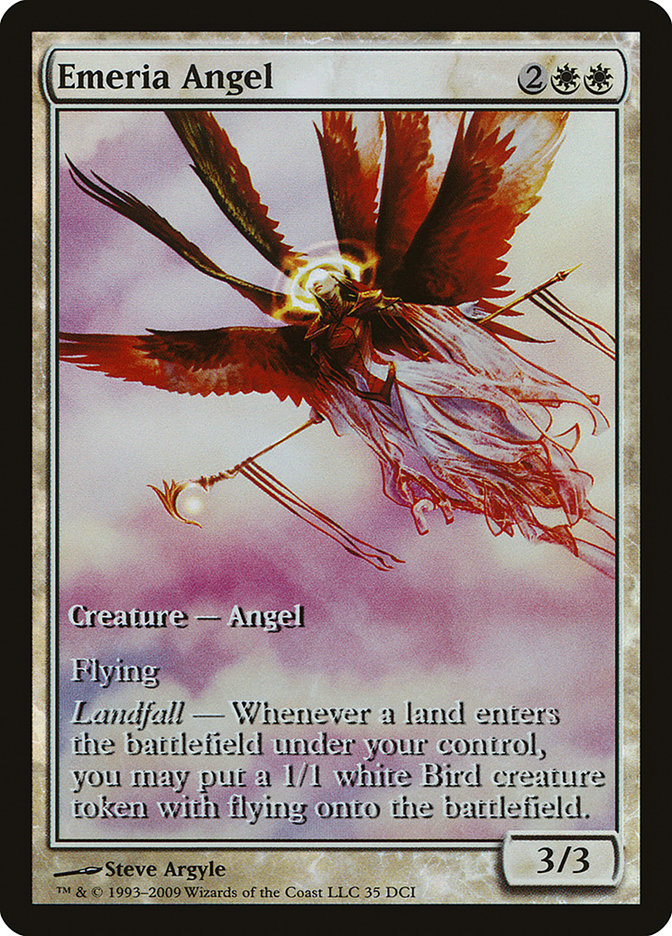 Emeria Angel (Game Day) (Extended) [Zendikar Promos] | Fandemonia Ltd