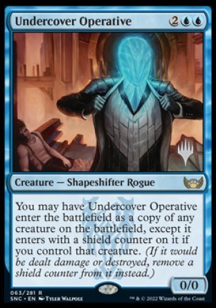 Undercover Operative (Promo Pack) [Streets of New Capenna Promos] | Fandemonia Ltd