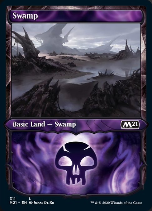 Swamp (Showcase) [Core Set 2021] | Fandemonia Ltd