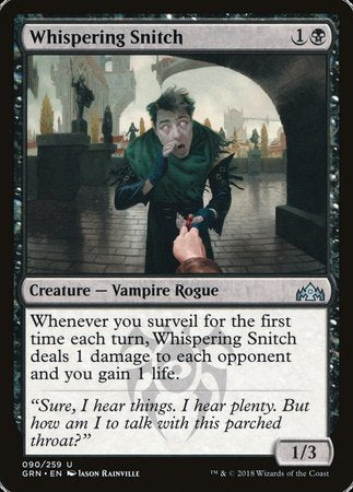 Whispering Snitch [Guilds of Ravnica] | Fandemonia Ltd