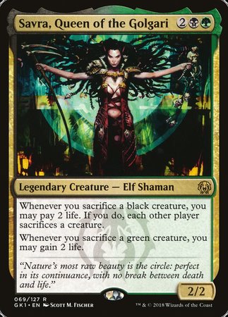 Savra, Queen of the Golgari [GRN Guild Kit] | Fandemonia Ltd