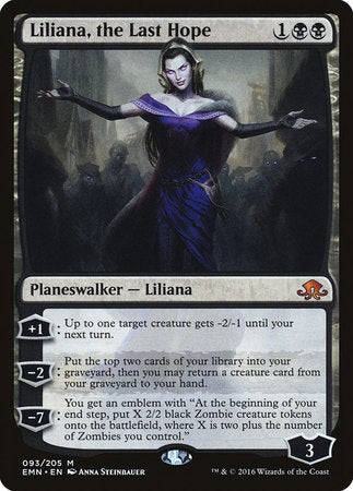 Liliana, the Last Hope [Eldritch Moon] | Fandemonia Ltd