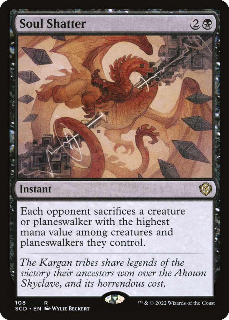 Soul Shatter [Starter Commander Decks] | Fandemonia Ltd
