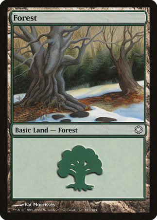 Forest (381) [Coldsnap Theme Decks] | Fandemonia Ltd