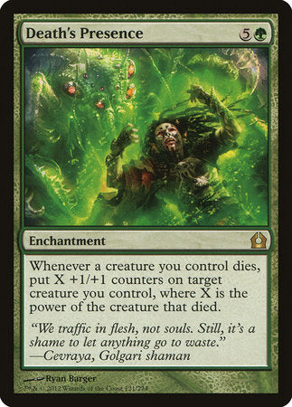 Death's Presence [Return to Ravnica] | Fandemonia Ltd