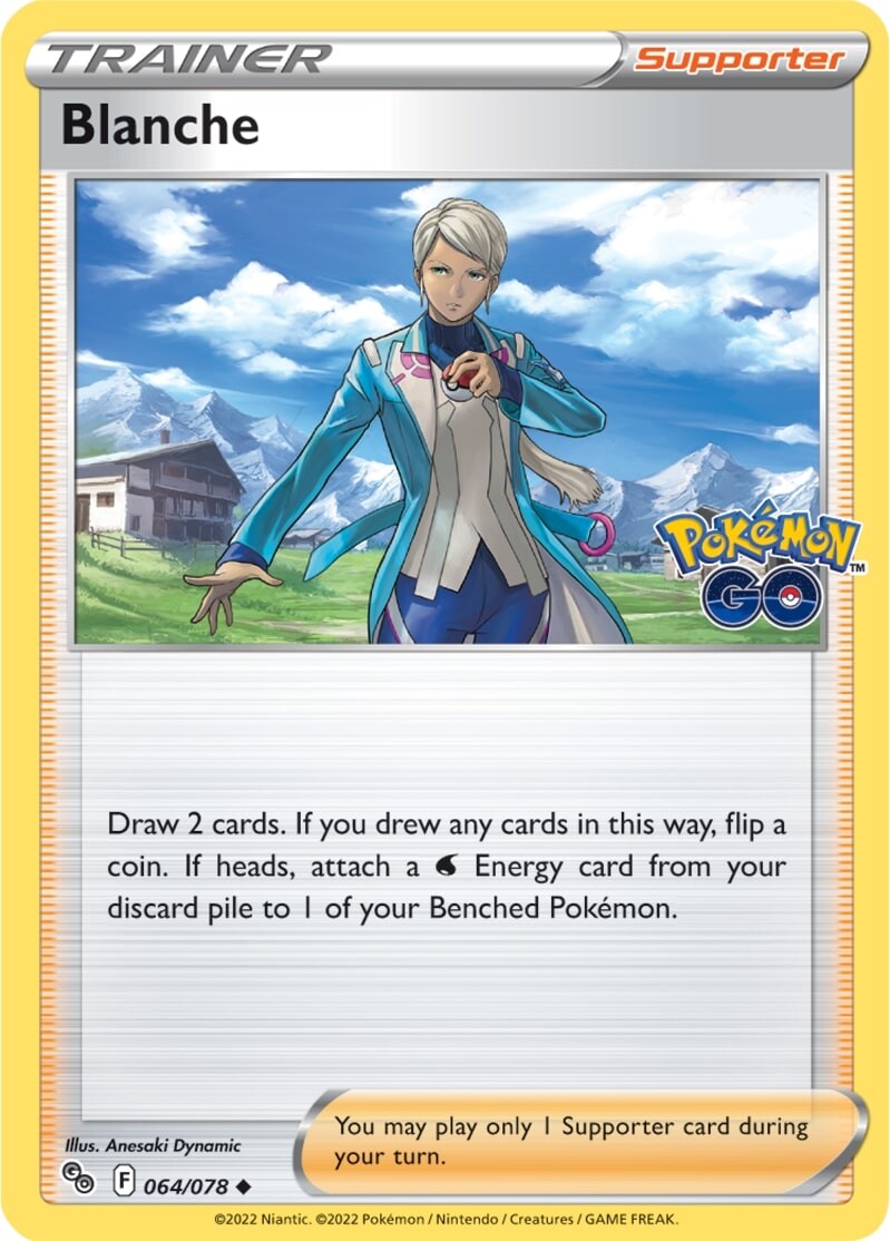 Blanche (064/078) [Pokémon GO] | Fandemonia Ltd