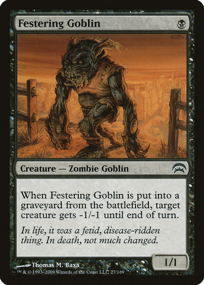 Festering Goblin [Planechase] | Fandemonia Ltd