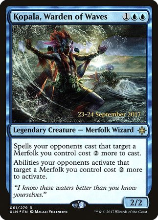 Kopala, Warden of Waves [Ixalan Promos] | Fandemonia Ltd