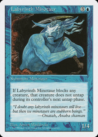 Labyrinth Minotaur [Fifth Edition] | Fandemonia Ltd