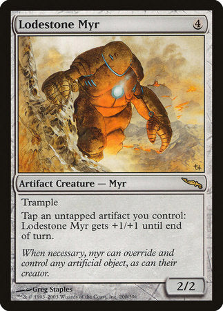 Lodestone Myr [Mirrodin] | Fandemonia Ltd
