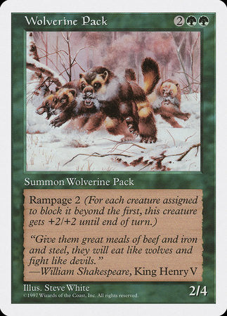 Wolverine Pack [Fifth Edition] | Fandemonia Ltd