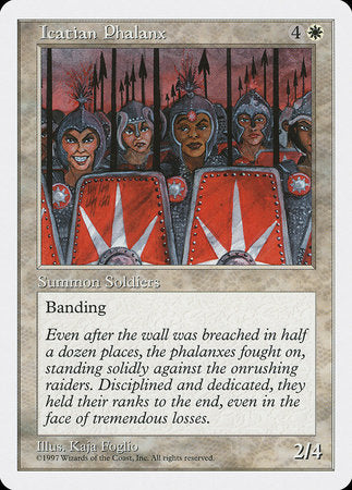 Icatian Phalanx [Fifth Edition] | Fandemonia Ltd