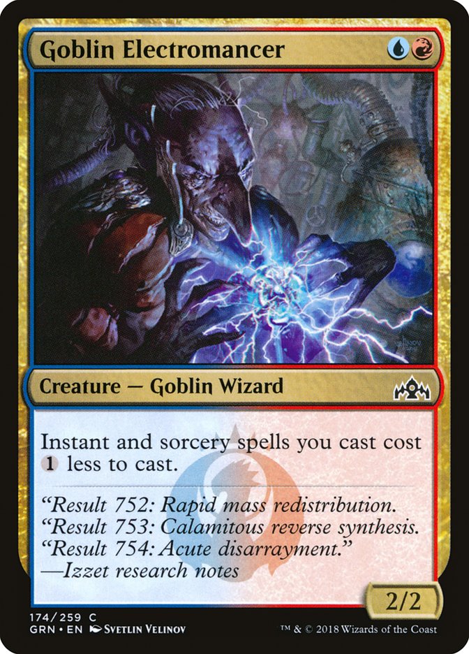 Goblin Electromancer [Guilds of Ravnica] | Fandemonia Ltd