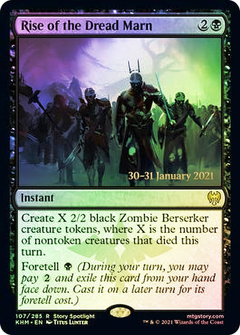 Rise of the Dread Marn  [Kaldheim Prerelease Promos] | Fandemonia Ltd