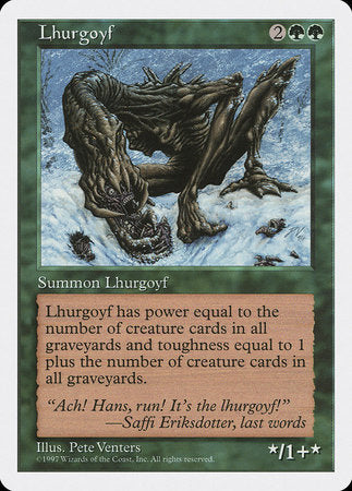 Lhurgoyf [Fifth Edition] | Fandemonia Ltd
