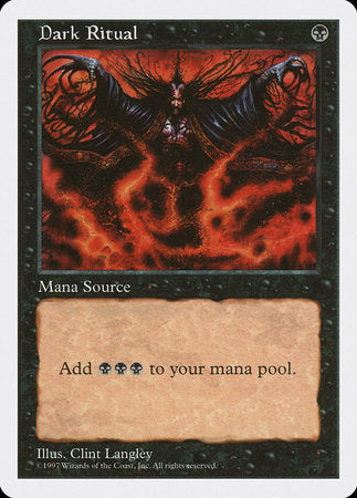 Dark Ritual [Fifth Edition] | Fandemonia Ltd