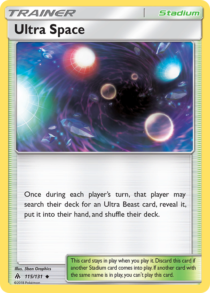 Ultra Space (115/131) [Sun & Moon: Forbidden Light] | Fandemonia Ltd