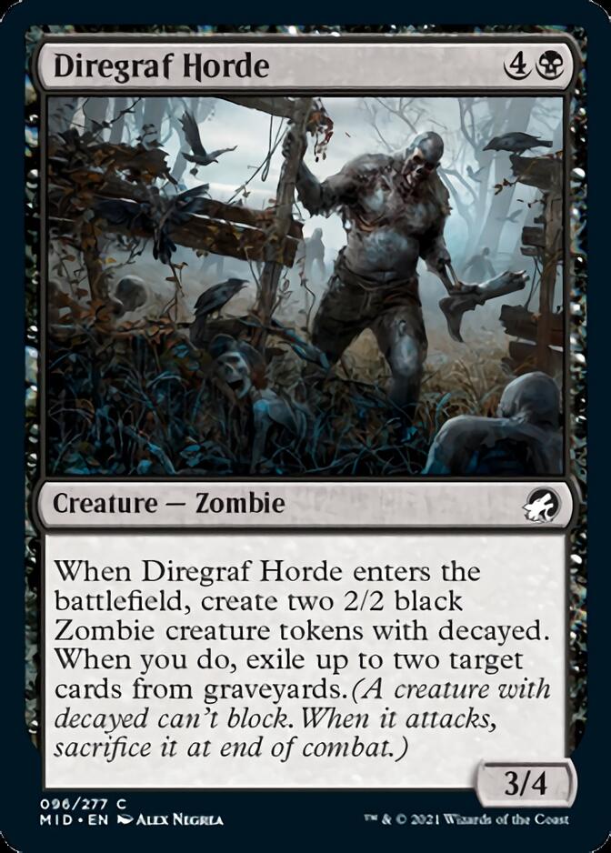 Diregraf Horde [Innistrad: Midnight Hunt] | Fandemonia Ltd