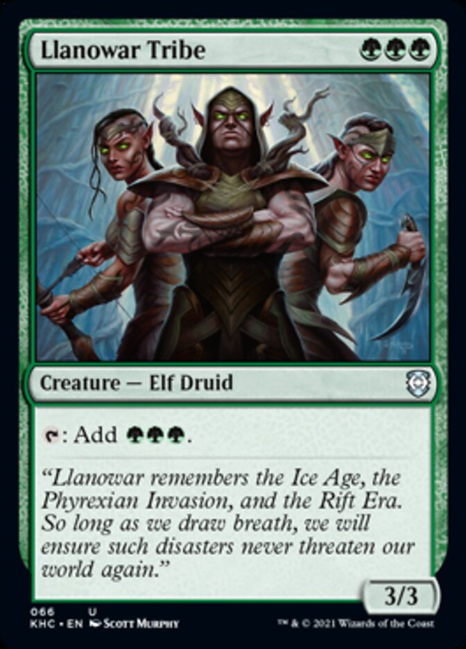 Llanowar Tribe [Kaldheim Commander] | Fandemonia Ltd