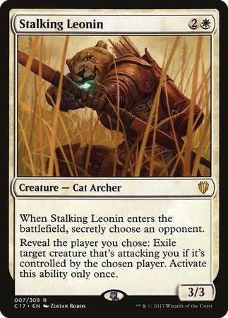 Stalking Leonin [Commander 2017] | Fandemonia Ltd