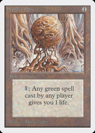 Wooden Sphere [Unlimited Edition] | Fandemonia Ltd